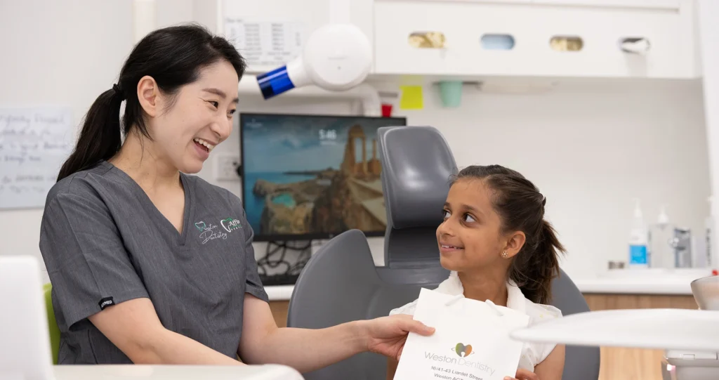 Dentist and Child